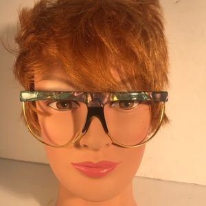 VINTAGE LAURA BIAGIOTTI SUNGLASSES NO LENS